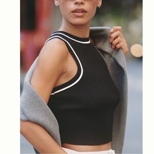 Daily Practice High-Neck Crop Top